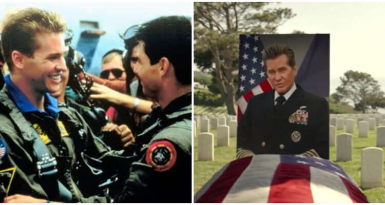 Iceman en Top Gun (1986) y Top Gun: Maverick (2022)