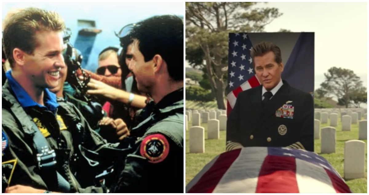 Iceman en Top Gun (1986) y Top Gun: Maverick (2022)