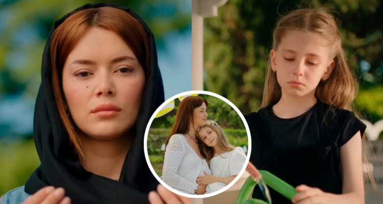 Elif y Günes de la teleserie turca Vida de mentiras en referencia al final original de la teleserie