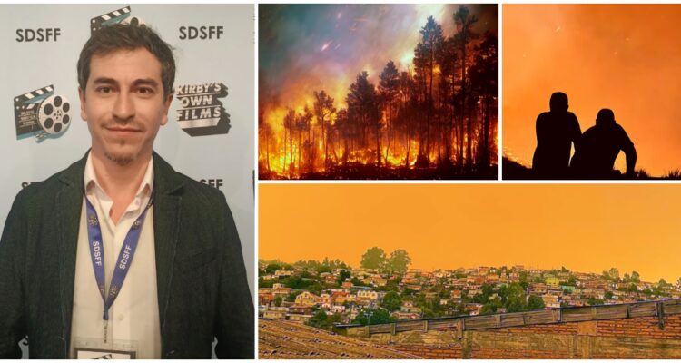 Videopoema sobre incendios del 2023 recorrió el mundo y cosechó premios en Europa