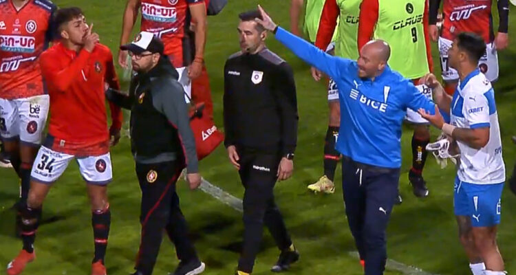 Caliente final en UC-Limache: Pelea Zampedri vs Pinares, y Cuevas empujando a cámara