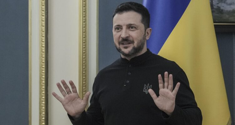 El presidente ucraniano, Volodímir Zelenski