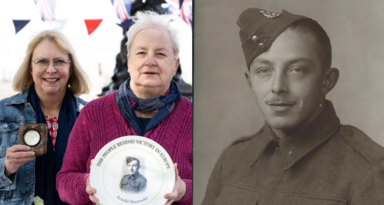 The Sun | Debbie Blaxhall y Janet Hunt | Arnold Sharrock, propietario del reloj