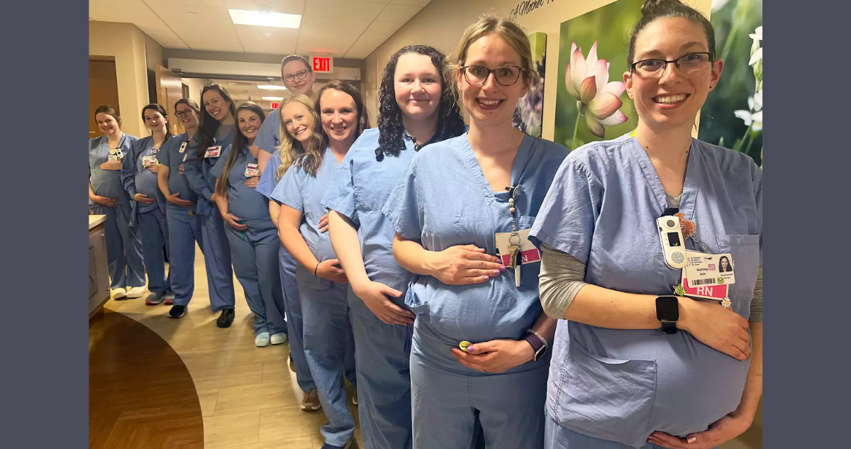 14 enfermeras embarazdas en hospital de EEUU