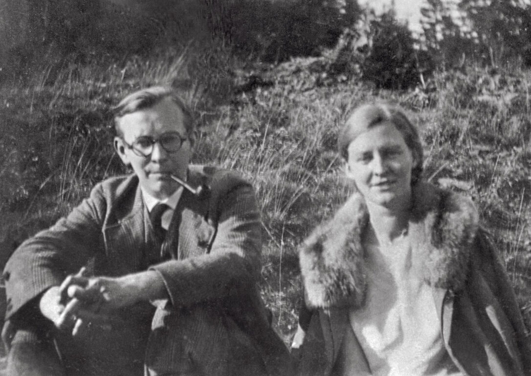 Mildred y su marido Arvid Harnack.