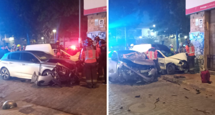 Accidente en cercanías de la Plaza Echaurren de Valparaíso