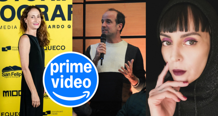 Amparo Noguera, Stefan Kramer y Jani Dueñas en referencia a demanda de actores contra Amazon Prime