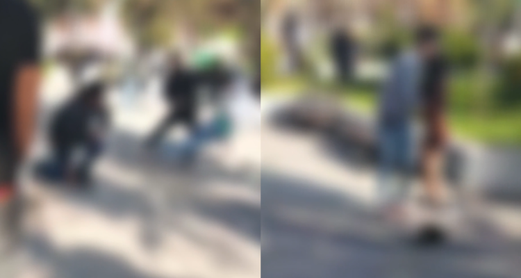 Videos muestran cómo fue brutal riña de escolares que terminó con un adolescente muerto en Melipilla