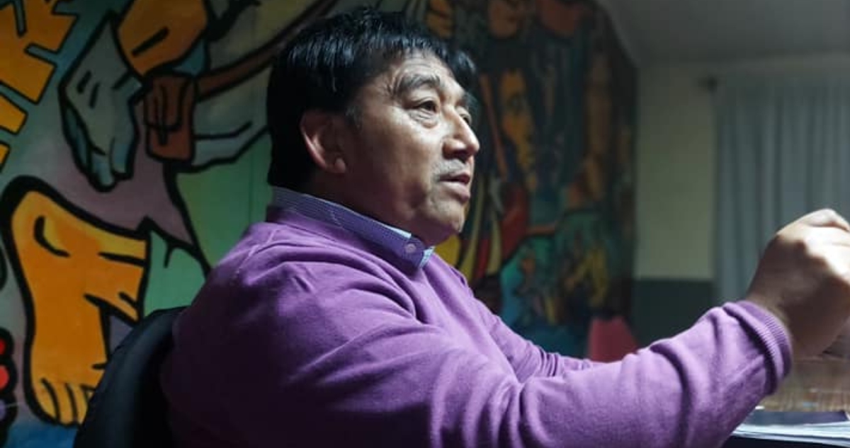 Adolfo Millabur integrante de comisión para la paz