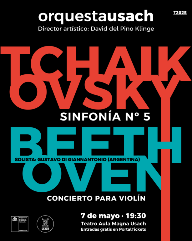 afiche concierto usach