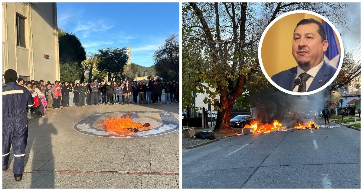 Alcalde Muñoz emplaza a la UDEC a dialogar con estudiantes tras protestas en Concepción