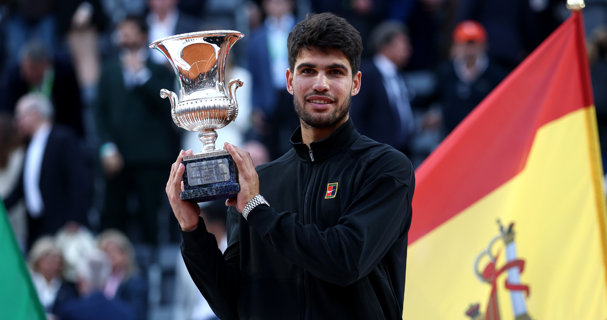Alcaraz frustra regreso soñado de Sinner: español arrasó para ganar su primer Master 1000 de Roma
