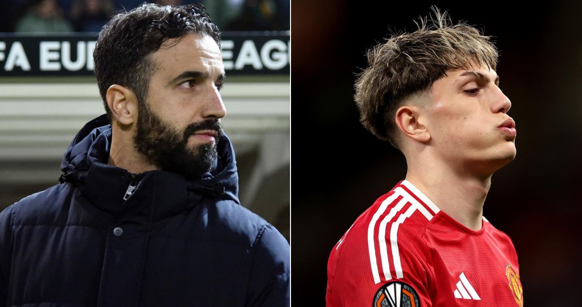 Alejando Garnacho explotó contra su DT del Manchester United, Ruben Amorim