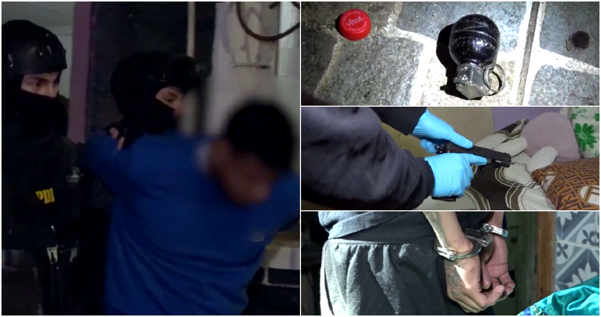 Allanamientos, granada, drogas y arma: así cayeron los acusados del asesinato del “Guatón Mutema”