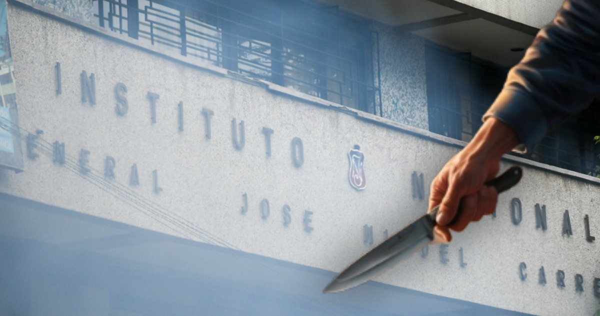 “Te voy a rajarte entera”: alumnos del Instituto Nacional amenazan a inspectora en violento video