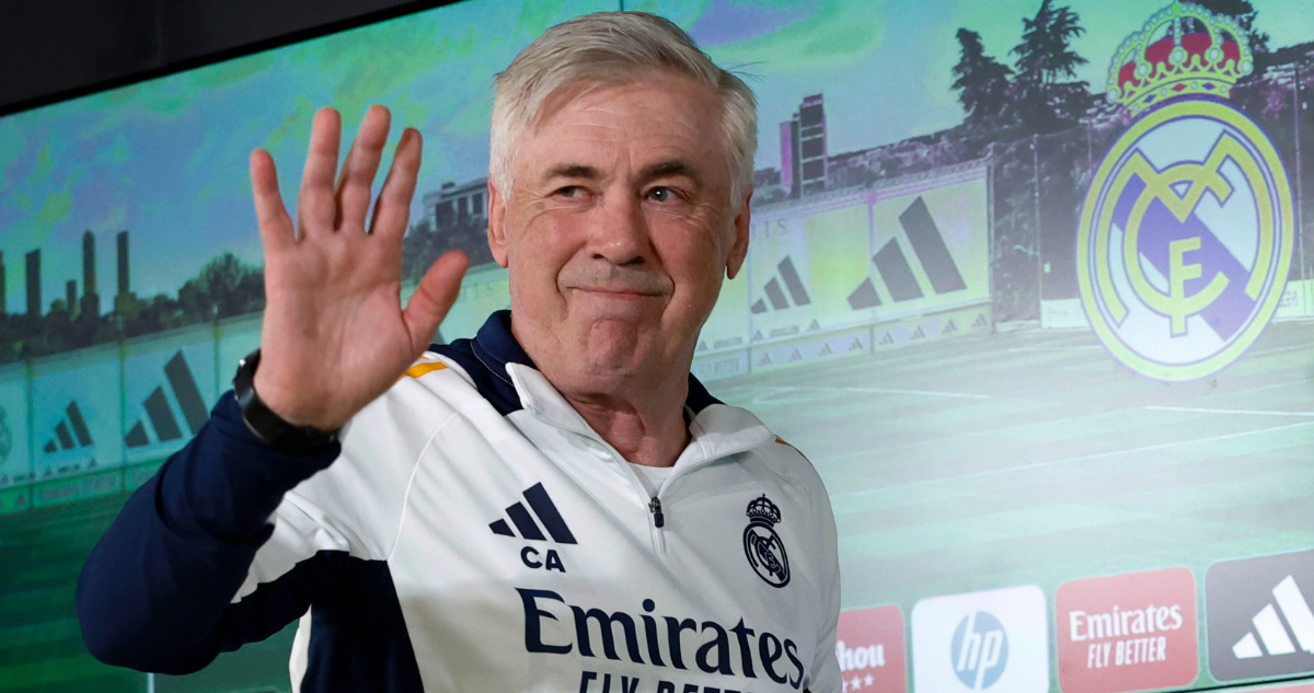 Ancelotti se anticipa al anuncio oficial y confirma al entrenador que lo sucederá en el Real Madrid
