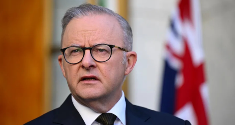 El primer ministro australiano, Anthony Albanese,