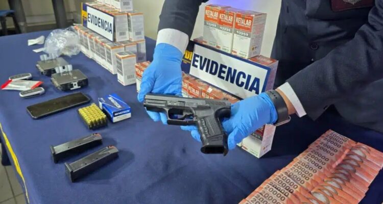 Detienen a sujeto por robo con violencia y tráfico de drogas en pleno centro de Antofagasta