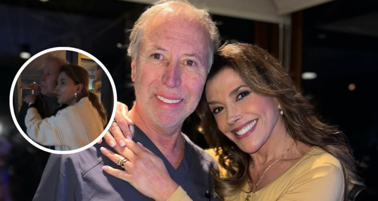 Carolina Arregui junto a Roy Sothers en referencia a nuevo video de la pareja