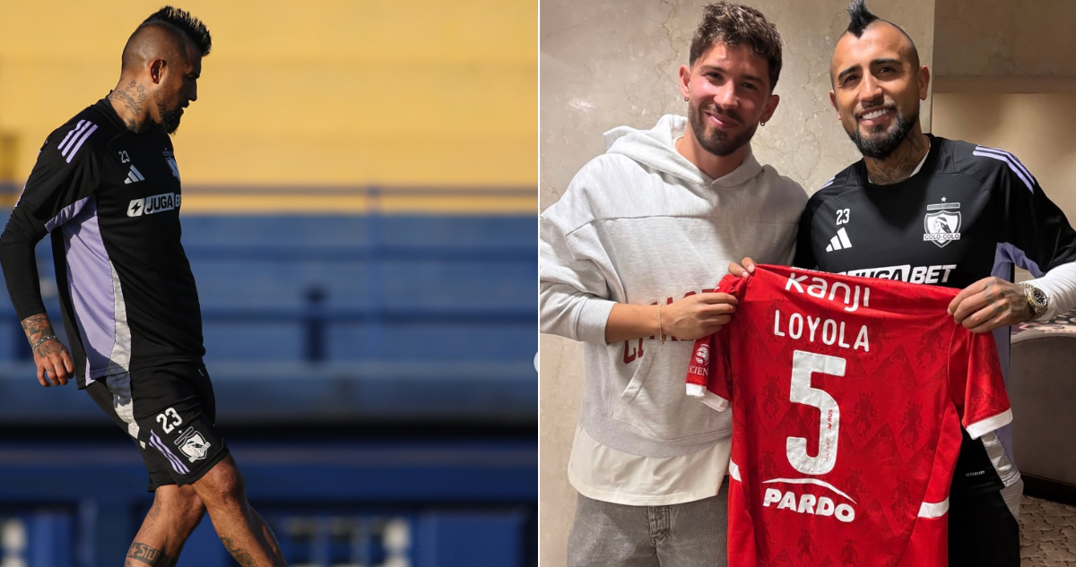 Los regalos de jugadores chilenos para Arturo Vidal a horas de crucial duelo de Libertadores.