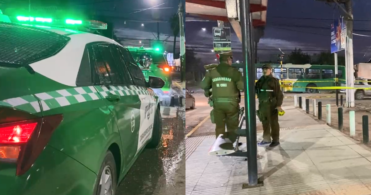 Asesinato en Maipú: joven muere baleado en la vía pública por sujeto que iba en un vehículo