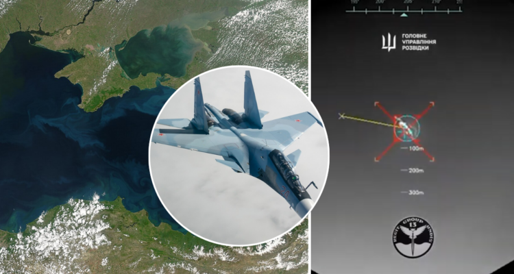 Usaron dron náutico no tripulado: ataque ucraniano sin precedentes destruye avión ruso sobre Mar Negro