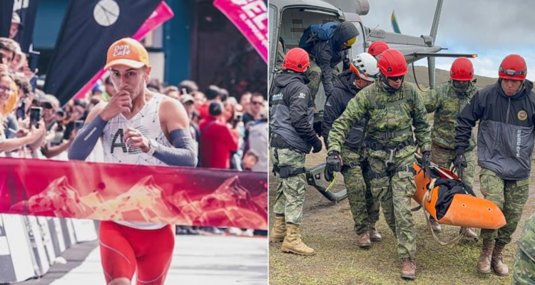 Atleta ecuatoriano es encontrado muerto tras desaparecer en plena carrera de Trail Running.