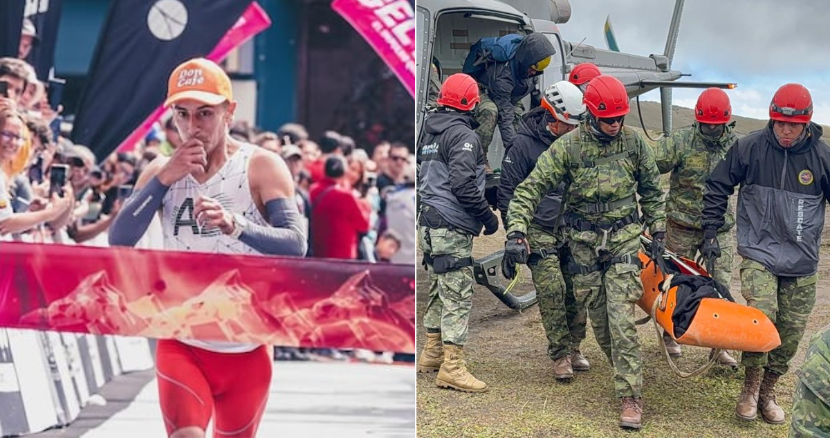 Atleta ecuatoriano es encontrado muerto tras desaparecer en plena carrera de Trail Running.
