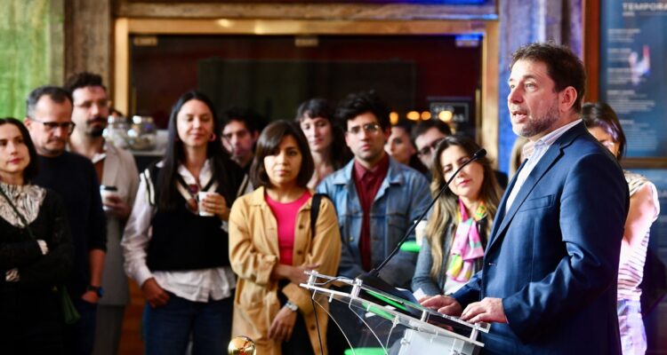 Daniel Hojman, presidente de BancoEstado, foto de Mabel Maldonado.