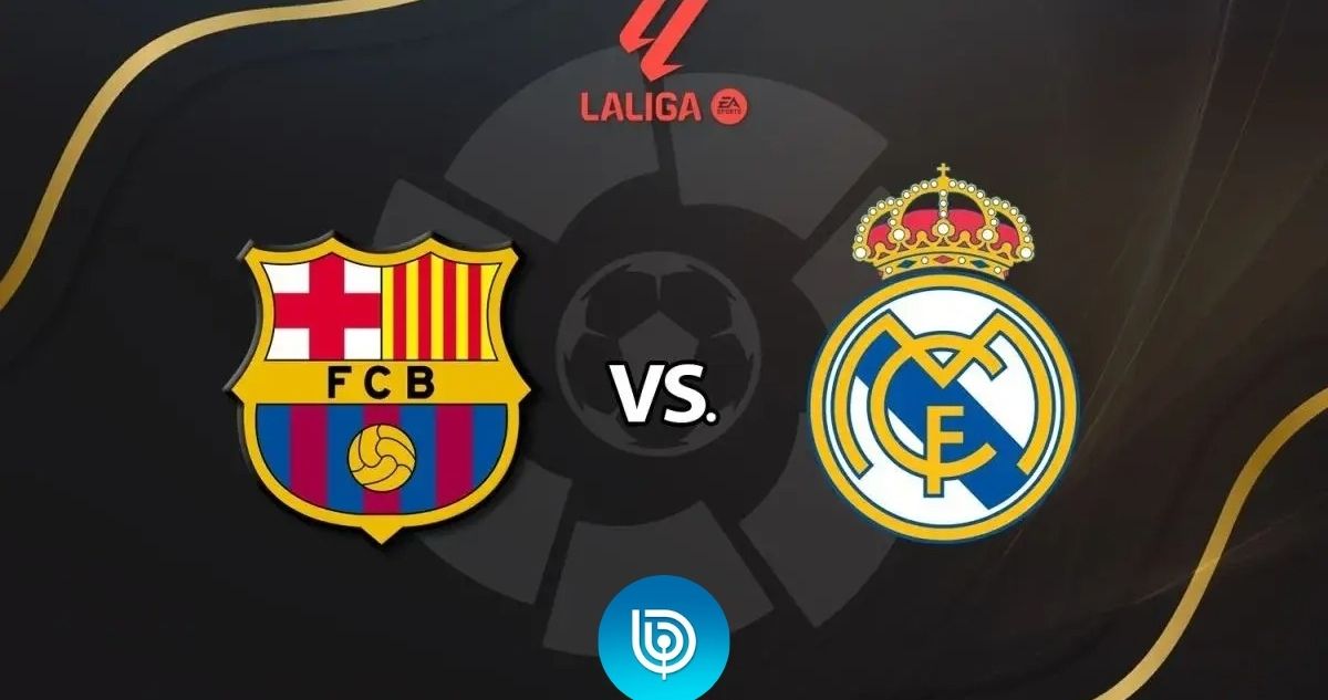 Quién transmite en vivo el partido del Barcelona vs Real Madrid por LaLiga en vivo por televisión tv y streaming en Chile, dónde ver a a qué hora.