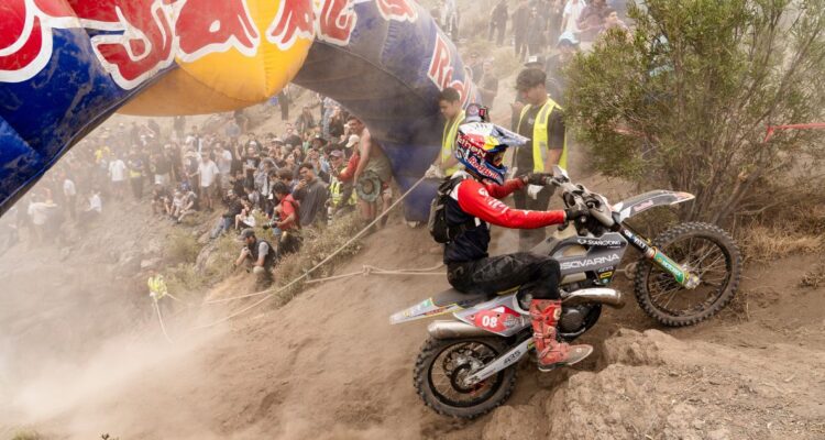 Benjamín Herrera otra vez en el podio del Campeonato Nacional FIM Enduro