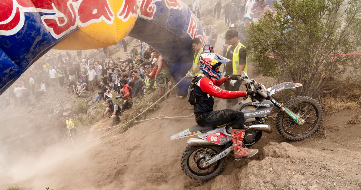 Benjamín Herrera otra vez en el podio del Campeonato Nacional FIM Enduro