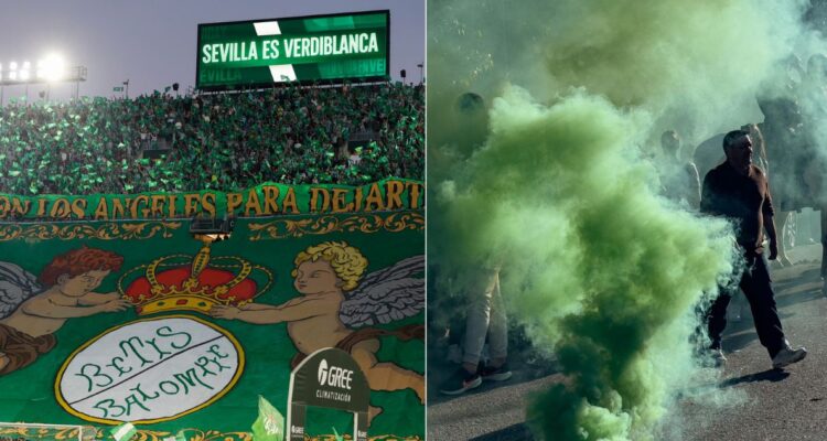 Proponen clausurar estadio del Real Betis por un mes por incidentes ante Sevilla
