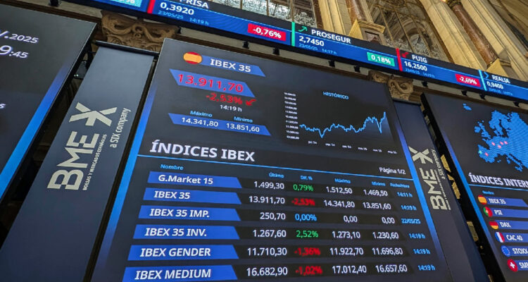 Las bolsas europeas cerraron en rojo luego de la nueva arremetida arancelaria de Trump