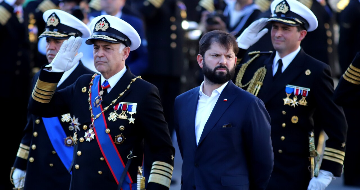 Boric en su último acto de 21 de mayo como presidente La patria es más grande que las contingencias