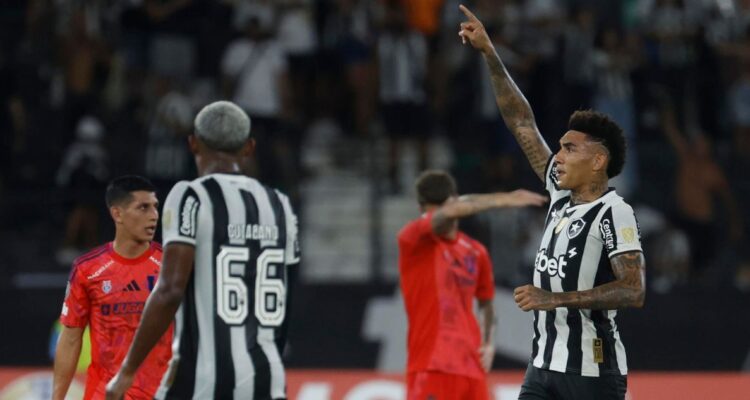 La U eliminada de la Copa Libertadores tras derrota con Botafogo en Brasil