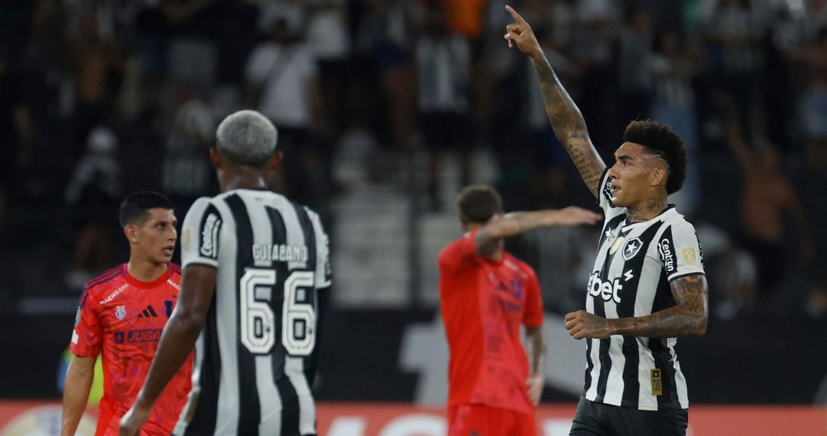 La U eliminada de la Copa Libertadores tras derrota con Botafogo en Brasil