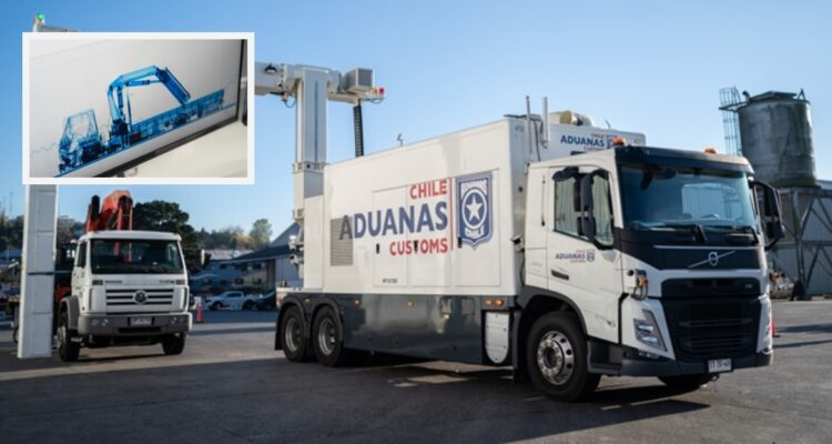 Camión escáner para complejo fronterizo Cardenal Samoré