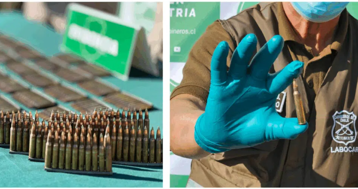 Camioneta robada en Temuco es encontrada con droga y munición de guerra en región de Antofagasta