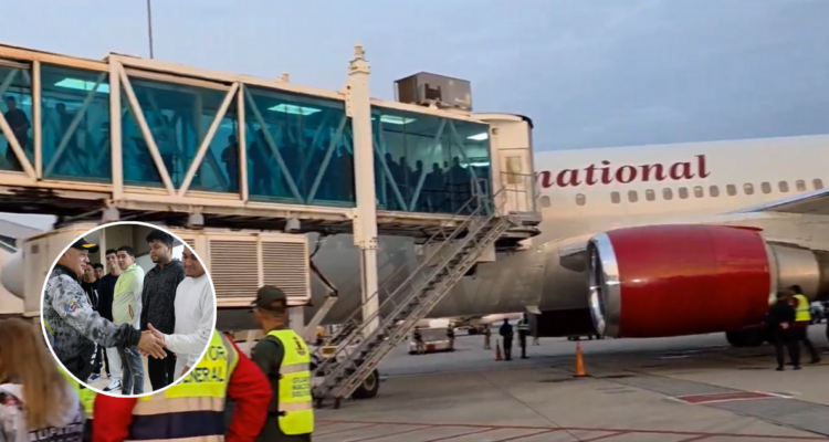 Más de 170 venezolanos llegan a Caracas en vuelo de deportación desde EEUU