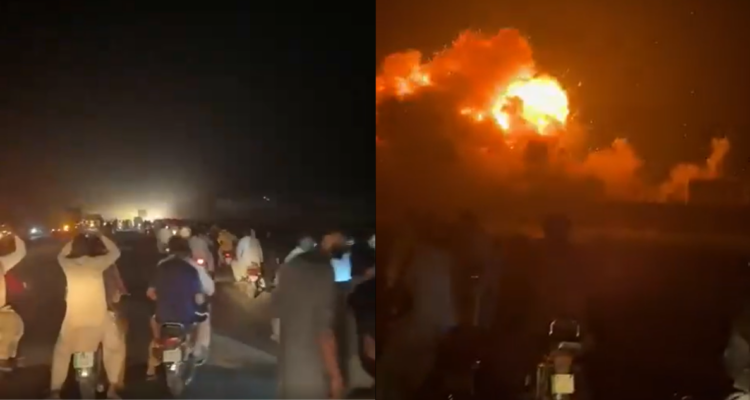 Los videos que registraron bombardeos de India contra Pakistán: habrían dos aviones indios derribados