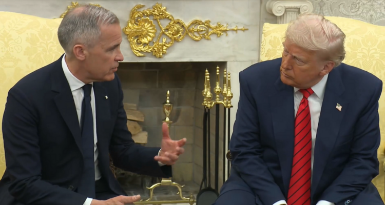 Canadá nunca estará a la venta: Carney responde a Trump frente a la prensa en la Casa Blanca