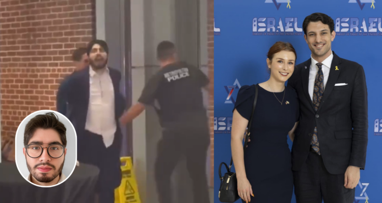 Palestina Libre: captan arresto de sospechoso de matar a empleados de embajada israelí en Washington