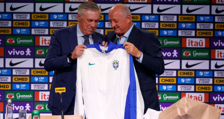 Carlo Ancelotti da el golpe en su primera nómina con la selección de Brasil.