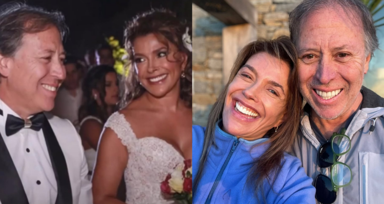 Carolina Arregui y Roy Sothers en referencia a su historia de amor