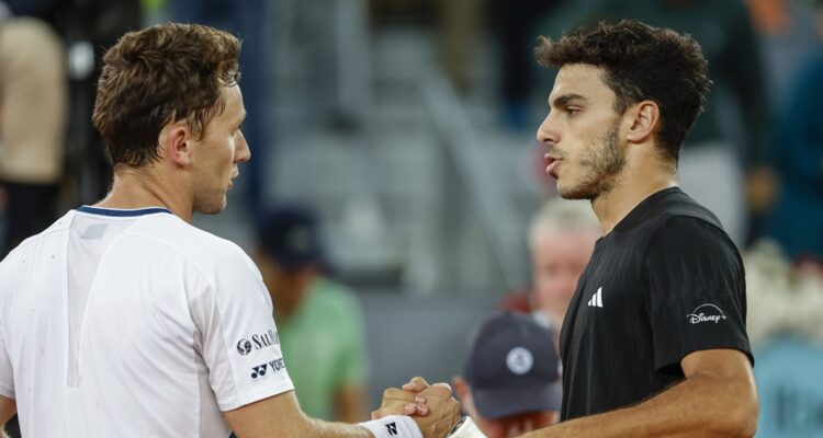 Casper Ruud se aburrió de los hinchas argentinos.