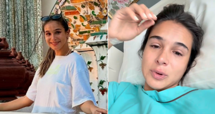 Influencer chilena en Tailandia