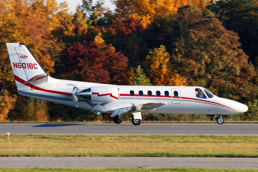 Imagen referencial de un Cessna 550