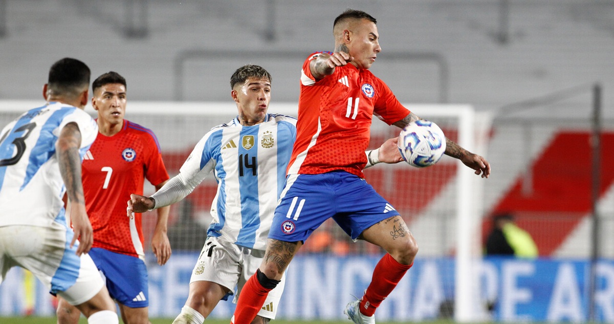La Roja recibe a Argentina el próximo 5 de junio por Eliminatorias.