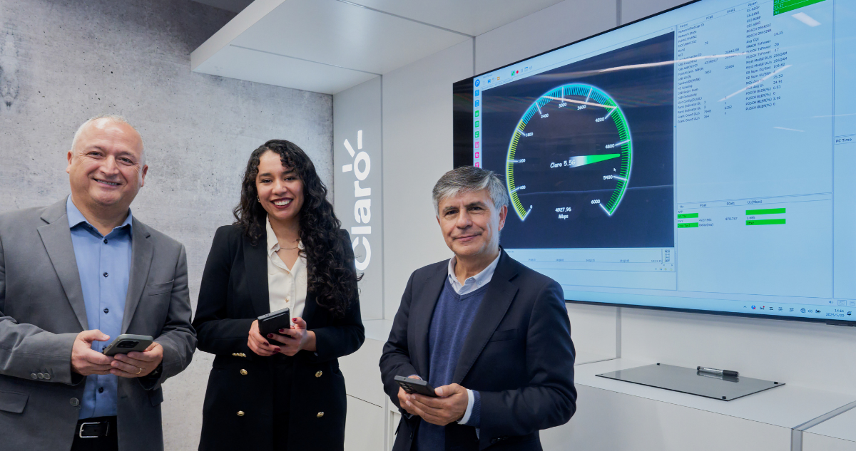 Claro y UC habilitarán el primer laboratorio de tecnología 5.5G en Chile tras exitosa prueba de la red